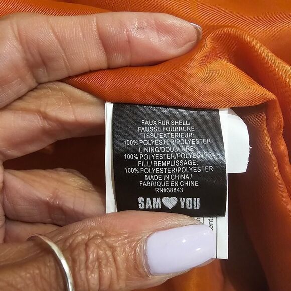 Sam Edelman Women's Faux-Fur Shearling Teddy Coat Size Large - Picture 10 of 10